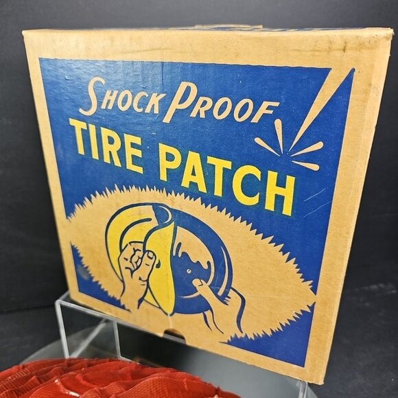 Collector Alert Shock Proof Tire Patch Kit No 4 National Rubber Toronto Ontario - Picture 3 of 11